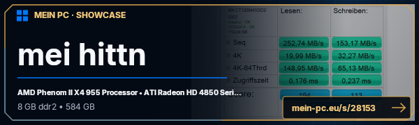 PC-Showcase mei hittn von L0rd auf MEIN PC