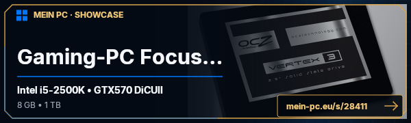 PC-Showcase Gaming-PC Focus2K von Focus2K auf MEIN PC