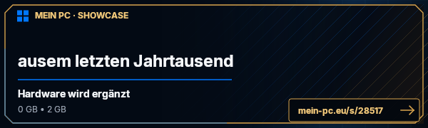 PC-Showcase ausem letzten Jahrtausend von fendtfreek auf MEIN PC