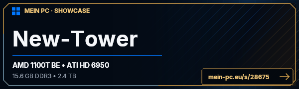 PC-Showcase New-Tower von TicTacGameOver auf MEIN PC