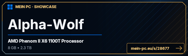 PC-Showcase Alpha-Wolf von Demonblade auf MEIN PC
