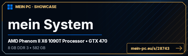 PC-Showcase mein System von Bretzel auf MEIN PC