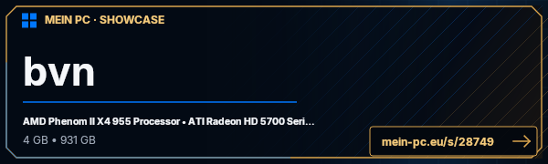 PC-Showcase bvn von vietpride auf MEIN PC