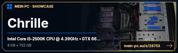 PC-Showcase Chrille von Der_Rasierer auf MEIN PC