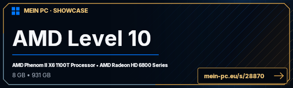 PC-Showcase AMD Level 10 von saic1860 auf MEIN PC