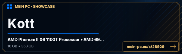 PC-Showcase Kott von Kott auf MEIN PC
