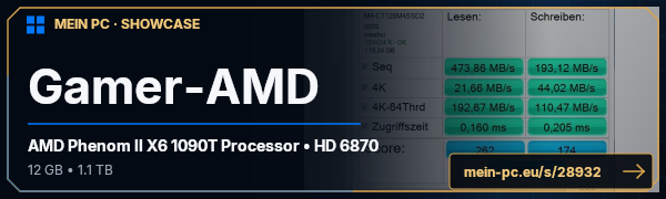 PC-Showcase Gamer-AMD von Plenentair auf MEIN PC