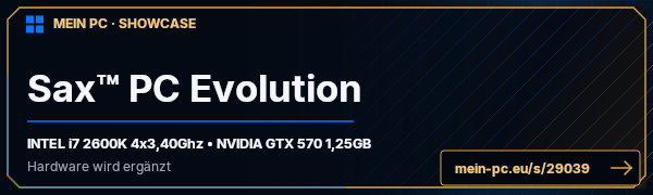 PC-Showcase Sax™ PC Evolution von Sax™ auf MEIN PC