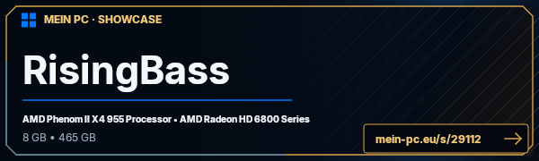 PC-Showcase RisingBass von RisingBass auf MEIN PC