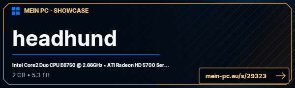 PC-Showcase headhund von headhund auf MEIN PC