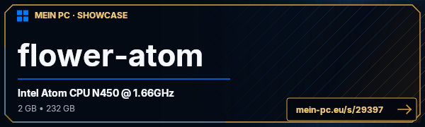 PC-Showcase flower-atom von flowershop auf MEIN PC