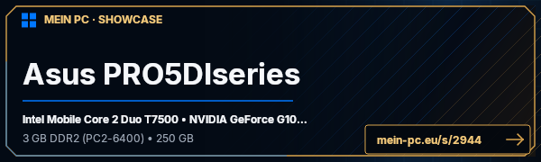 PC-Showcase Asus PRO5DIseries von BiTtErSwEeT GiRL auf MEIN PC