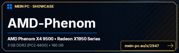 PC-Showcase AMD-Phenom von Hakkinen auf MEIN PC