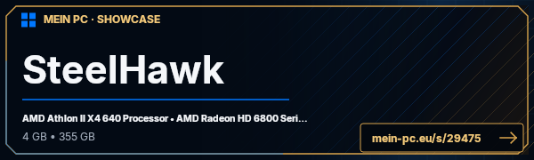 PC-Showcase SteelHawk von SteelHawk auf MEIN PC