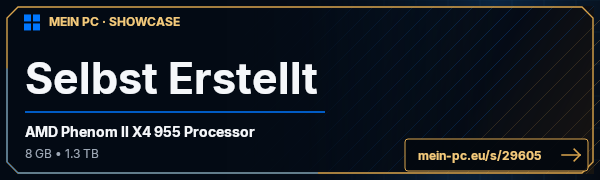 PC-Showcase Selbst Erstellt von PzKpfw-VI-Tiger auf MEIN PC