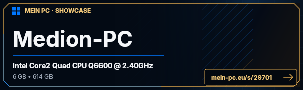 PC-Showcase Medion-PC von aLapZ1 auf MEIN PC