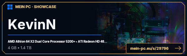 PC-Showcase KevinN von KevinN auf MEIN PC