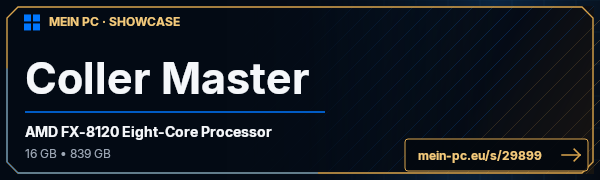 PC-Showcase Coller Master von tieloh28 auf MEIN PC