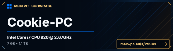 PC-Showcase Cookie-PC von Northdegree auf MEIN PC
