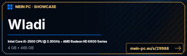 PC-Showcase Wladi von Wladi1234 auf MEIN PC