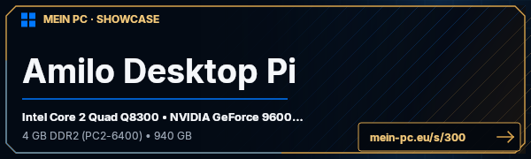 PC-Showcase Amilo Desktop Pi von TheKid auf MEIN PC