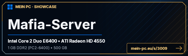 PC-Showcase Mafia-Server von tequilasilver auf MEIN PC