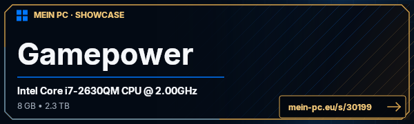 PC-Showcase Gamepower von SunExpress auf MEIN PC