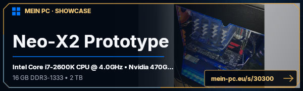 PC-Showcase Neo-X2 Prototype von Neo-X91 auf MEIN PC