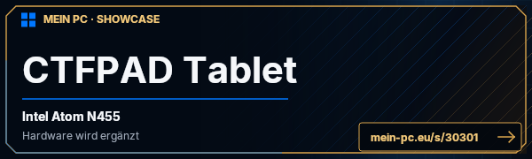 PC-Showcase CTFPAD Tablet von hoscht13 auf MEIN PC