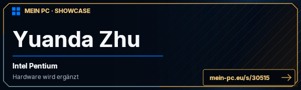 PC-Showcase Yuanda Zhu von Yuanda Zhu auf MEIN PC