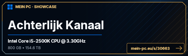 PC-Showcase Achterlijk Kanaal von crank.the.drunk auf MEIN PC