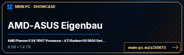 PC-Showcase AMD-ASUS Eigenbau von KanzlerMassa auf MEIN PC