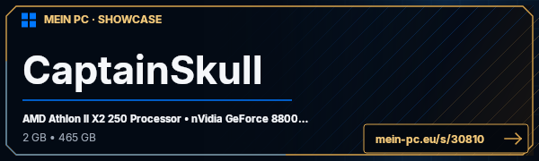 PC-Showcase CaptainSkull von CaptainSkull auf MEIN PC