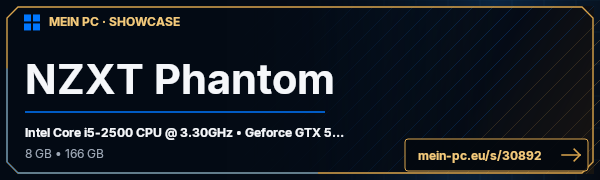 PC-Showcase NZXT Phantom von MiCrOsOfT auf MEIN PC