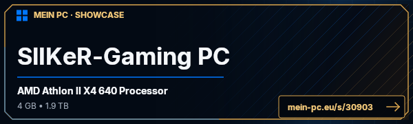 PC-Showcase SlIKeR-Gaming PC von sliker auf MEIN PC