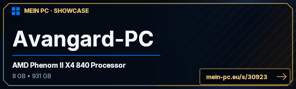 PC-Showcase Avangard-PC von Avangard auf MEIN PC