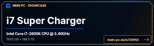 PC-Showcase i7 Super Charger von jerrydemoll auf MEIN PC