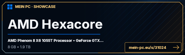 PC-Showcase AMD Hexacore von Matze8808 auf MEIN PC