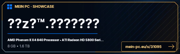 PC-Showcase ??z?™.??????? von VazyTM auf MEIN PC