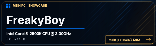 PC-Showcase FreakyBoy von FreakyBoy auf MEIN PC
