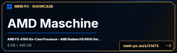 PC-Showcase AMD Maschine von 99gecko99 auf MEIN PC