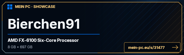 PC-Showcase Bierchen91 von Coincidence auf MEIN PC