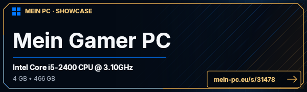 PC-Showcase Mein Gamer PC von -MrTechtonikk- auf MEIN PC