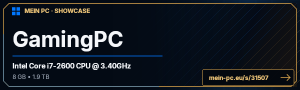 PC-Showcase GamingPC von InsidePlayDE auf MEIN PC