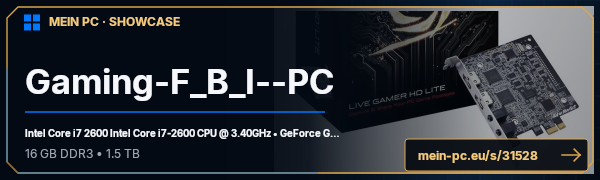 PC-Showcase Gaming-F_B_I--PC von HITMAN868 auf MEIN PC