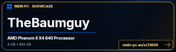 PC-Showcase TheBaumguy von FaamouuZz auf MEIN PC