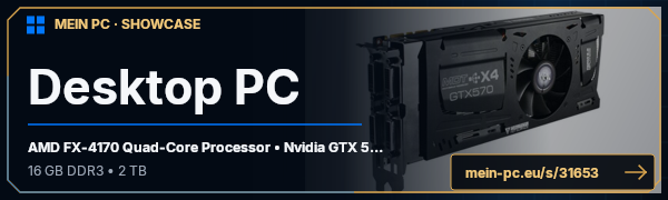 PC-Showcase Desktop PC von Knoxxar auf MEIN PC
