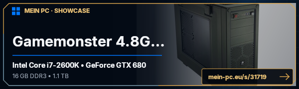 PC-Showcase Gamemonster 4.8Ghz von TheVoice auf MEIN PC