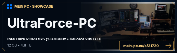 PC-Showcase UltraForce-PC von PM-Razorback auf MEIN PC