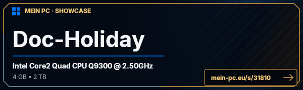 PC-Showcase Doc-Holiday von Doc-Holiday79 auf MEIN PC